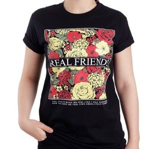 Real friends band T-shirt